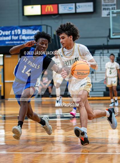 Thumbnail 2 in Pinecrest vs St. Pauls (Robeson County Shoot-out) photogallery.
