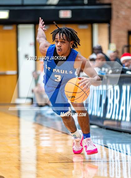 Thumbnail 2 in Pinecrest vs St. Pauls (Robeson County Shoot-out) photogallery.