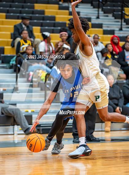 Thumbnail 1 in Pinecrest vs St. Pauls (Robeson County Shoot-out) photogallery.
