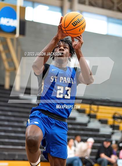 Thumbnail 3 in Pinecrest vs St. Pauls (Robeson County Shoot-out) photogallery.