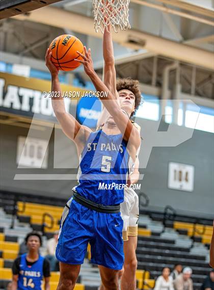 Thumbnail 2 in Pinecrest vs St. Pauls (Robeson County Shoot-out) photogallery.