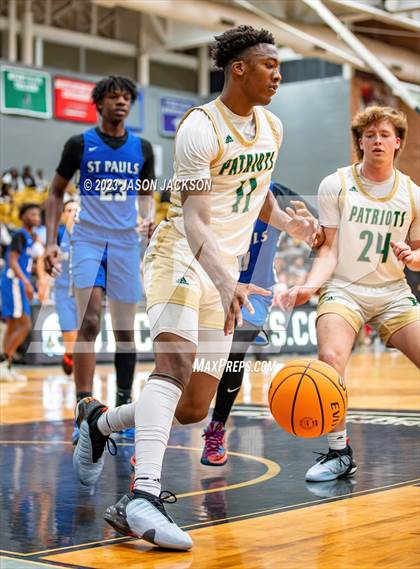 Thumbnail 1 in Pinecrest vs St. Pauls (Robeson County Shoot-out) photogallery.