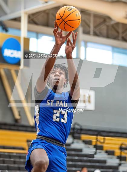 Thumbnail 1 in Pinecrest vs St. Pauls (Robeson County Shoot-out) photogallery.