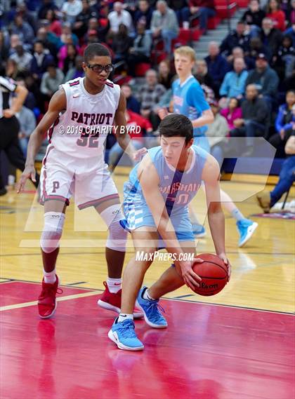 Thumbnail 2 in Marshall vs. Patriot (VHSL 6A 2nd Round Playoff)  photogallery.