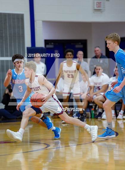 Thumbnail 2 in Marshall vs. Patriot (VHSL 6A 2nd Round Playoff)  photogallery.