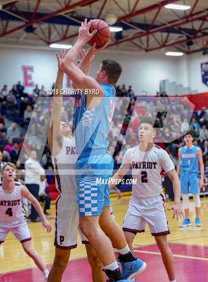 Thumbnail 3 in Marshall vs. Patriot (VHSL 6A 2nd Round Playoff)  photogallery.