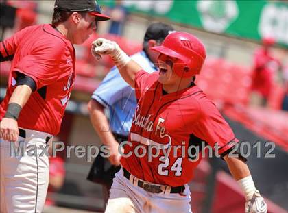 Thumbnail 3 in Madison vs. Santa Fe Christian (CIF SDS D4 Final) photogallery.