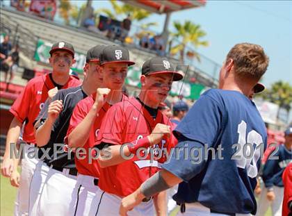 Thumbnail 3 in Madison vs. Santa Fe Christian (CIF SDS D4 Final) photogallery.