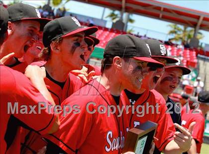 Thumbnail 1 in Madison vs. Santa Fe Christian (CIF SDS D4 Final) photogallery.