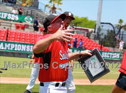 Thumbnail 2 in Madison vs. Santa Fe Christian (CIF SDS D4 Final) photogallery.