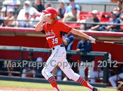 Thumbnail 3 in Madison vs. Santa Fe Christian (CIF SDS D4 Final) photogallery.