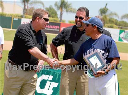 Thumbnail 2 in Madison vs. Santa Fe Christian (CIF SDS D4 Final) photogallery.