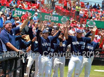 Thumbnail 2 in Madison vs. Santa Fe Christian (CIF SDS D4 Final) photogallery.