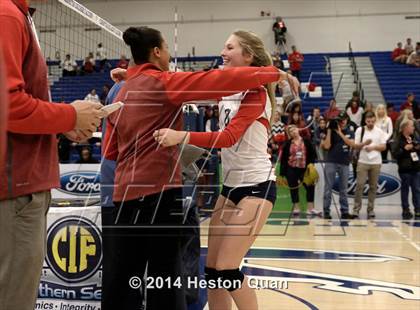 Thumbnail 2 in Mater Dei @ Redondo Union (CIF-SS D1AA Final) photogallery.