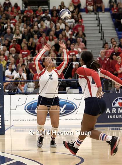 Thumbnail 2 in Mater Dei @ Redondo Union (CIF-SS D1AA Final) photogallery.