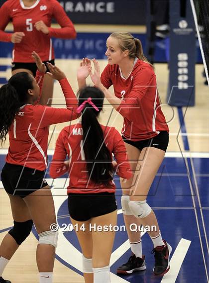 Thumbnail 2 in Mater Dei @ Redondo Union (CIF-SS D1AA Final) photogallery.