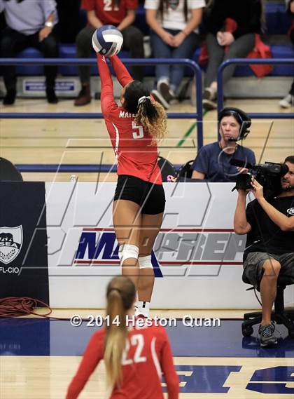 Thumbnail 3 in Mater Dei @ Redondo Union (CIF-SS D1AA Final) photogallery.