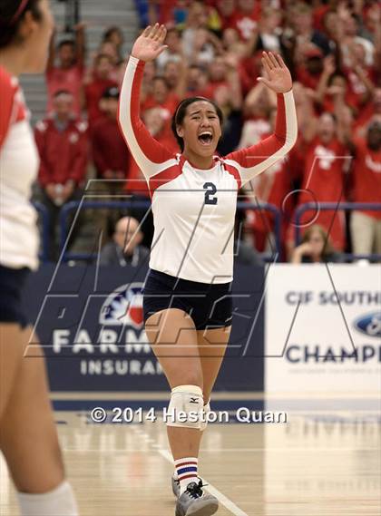 Thumbnail 1 in Mater Dei @ Redondo Union (CIF-SS D1AA Final) photogallery.