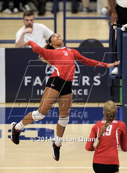 Thumbnail 1 in Mater Dei @ Redondo Union (CIF-SS D1AA Final) photogallery.