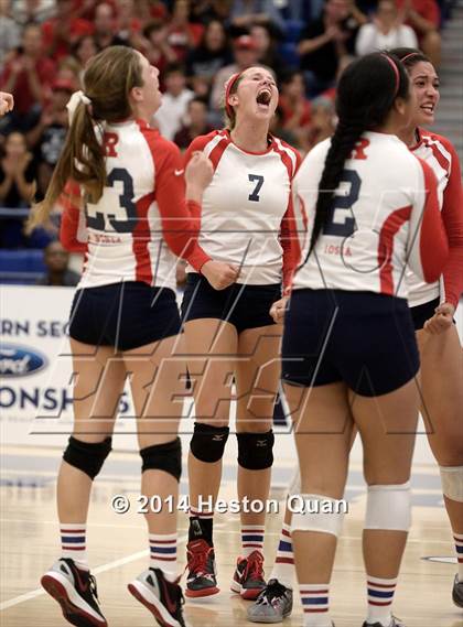 Thumbnail 1 in Mater Dei @ Redondo Union (CIF-SS D1AA Final) photogallery.
