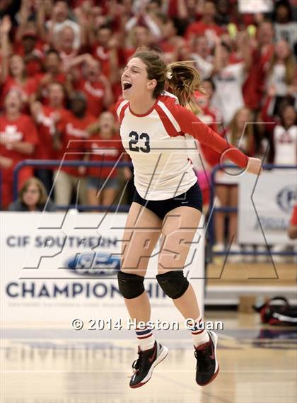 Thumbnail 2 in Mater Dei @ Redondo Union (CIF-SS D1AA Final) photogallery.