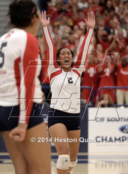 Thumbnail 2 in Mater Dei @ Redondo Union (CIF-SS D1AA Final) photogallery.