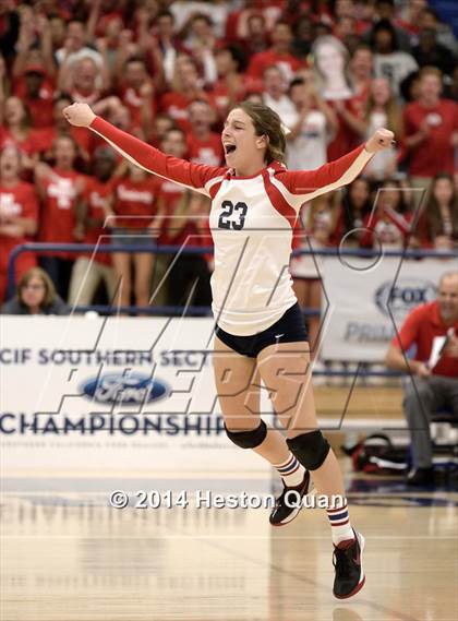 Thumbnail 1 in Mater Dei @ Redondo Union (CIF-SS D1AA Final) photogallery.