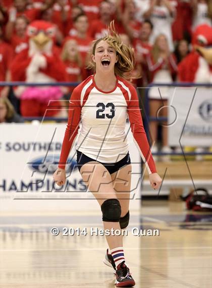 Thumbnail 2 in Mater Dei @ Redondo Union (CIF-SS D1AA Final) photogallery.