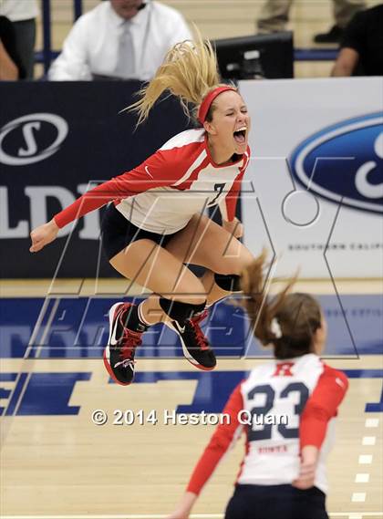 Thumbnail 2 in Mater Dei @ Redondo Union (CIF-SS D1AA Final) photogallery.