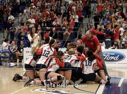 Thumbnail 1 in Mater Dei @ Redondo Union (CIF-SS D1AA Final) photogallery.