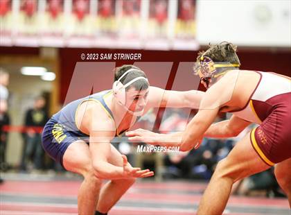 Thumbnail 2 in CIF NCS Wrestling Semifinals photogallery.