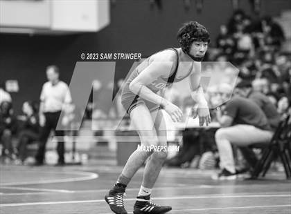 Thumbnail 1 in CIF NCS Wrestling Semifinals photogallery.