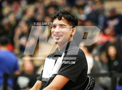 Thumbnail 1 in CIF NCS Wrestling Semifinals photogallery.