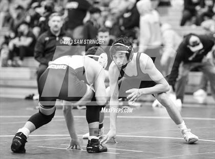 Thumbnail 1 in CIF NCS Wrestling Semifinals photogallery.