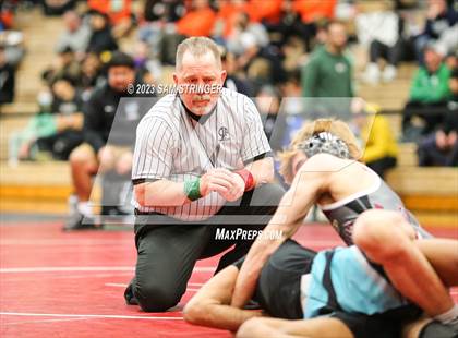 Thumbnail 2 in CIF NCS Wrestling Semifinals photogallery.