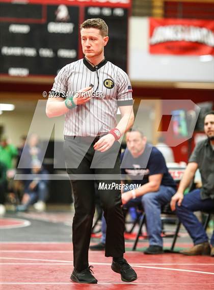 Thumbnail 3 in CIF NCS Wrestling Semifinals photogallery.
