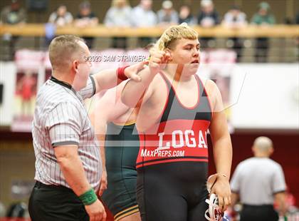 Thumbnail 2 in CIF NCS Wrestling Semifinals photogallery.