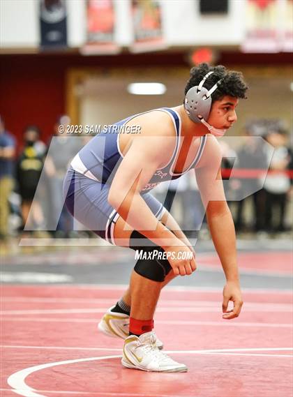 Thumbnail 3 in CIF NCS Wrestling Semifinals photogallery.