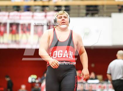 Thumbnail 2 in CIF NCS Wrestling Semifinals photogallery.
