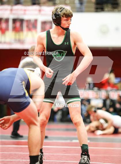Thumbnail 3 in CIF NCS Wrestling Semifinals photogallery.