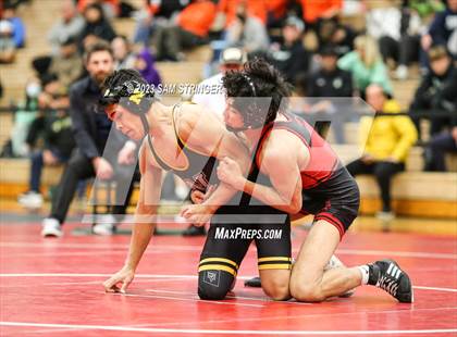 Thumbnail 3 in CIF NCS Wrestling Semifinals photogallery.