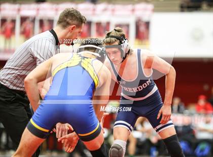 Thumbnail 1 in CIF NCS Wrestling Semifinals photogallery.