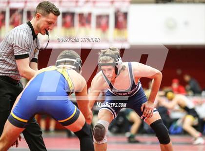 Thumbnail 2 in CIF NCS Wrestling Semifinals photogallery.
