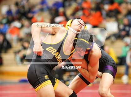 Thumbnail 3 in CIF NCS Wrestling Semifinals photogallery.