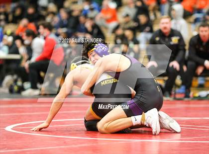 Thumbnail 2 in CIF NCS Wrestling Semifinals photogallery.
