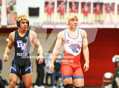 Thumbnail 3 in CIF NCS Wrestling Semifinals photogallery.