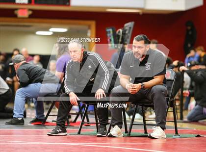 Thumbnail 2 in CIF NCS Wrestling Semifinals photogallery.