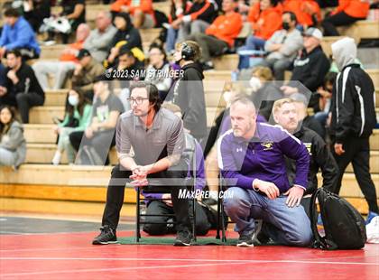 Thumbnail 1 in CIF NCS Wrestling Semifinals photogallery.