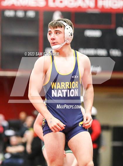 Thumbnail 3 in CIF NCS Wrestling Semifinals photogallery.