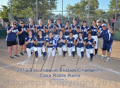 Thumbnail 3 in Casa Roble vs. Christian Brothers (CIF SJS D2 Final) photogallery.